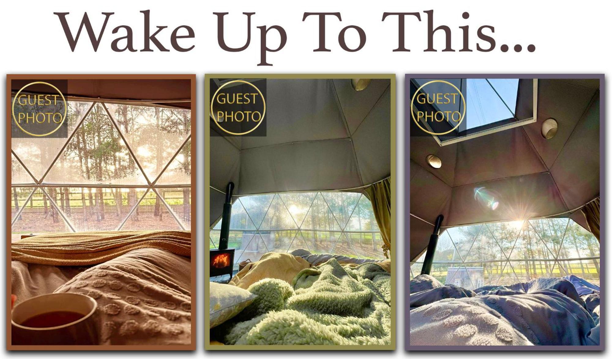 Luxury tent Cambridgeshire Glamping Fowlmere